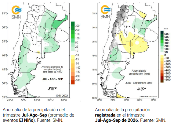 mapas el nino ora